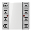 Push button KNX Universal PB module 2-gang thumbnail 4