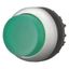 Illuminated pushbutton actuator, RMQ-Titan, Extended, maintained, green, Blank, Bezel: titanium thumbnail 4