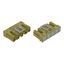 Plug for PCBs angled 5-pole light green thumbnail 1