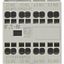 Auxiliary contact module, 4 pole, Ith= 16 A, 2 N/O, 2 NC, Front fixing, Push in terminals, DILA, DILM7 - DILM15 thumbnail 8