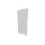 Replacement door, with vents,, white, 4-row, for flush-mounting (hollow-wall) compact distribution boards thumbnail 1