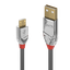 2m USB 2.0 Type A to Micro-B Cable, Cromo Line USB Type A Male to Micro-B Male thumbnail 1