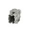 Module insert for industrial connector, Series: ModuPlug, Crimp connec thumbnail 1