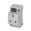 Socket outlet for distribution board Phoenix Contact EO-G/UT/SH/LED/S 250V 13A AC thumbnail 2