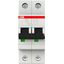 S202-C10 Miniature Circuit Breaker - 2P - C - 10 A thumbnail 2
