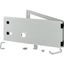 Opening metal front plate for drawer, closed IP55, H=225mm, grey thumbnail 3
