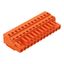 1-conductor female connector CAGE CLAMP® 2.5 mm² orange thumbnail 1