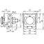 Saddle clamp St/tZn clamping range 0.7-8mm with double cleat for Rd 8- thumbnail 2