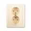 5512G-02349 S1W Double socket outlet with earthing contacts thumbnail 2