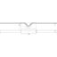 Expansion strap 4x30x1mm L 700mm StSt for bridging of expansion joints thumbnail 2