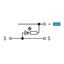 2-conductor actuator terminal block LED (red) with colored conductor e thumbnail 3