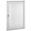 Glass curved door - for XL³ 800 cabinet height 1200 mm - IP 43 thumbnail 1