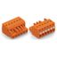 1-conductor female connector push-button Push-in CAGE CLAMP® orange thumbnail 5