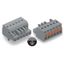 2231-106/008-000 1-conductor female connector; push-button; Push-in CAGE CLAMP® thumbnail 1