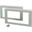 Plinth, side panels for HxD 200 x 300mm, grey, with cable duct cutout thumbnail 2