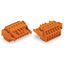 2-conductor female connector Push-in CAGE CLAMP® 2.5 mm² orange thumbnail 1