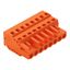 1-conductor female connector CAGE CLAMP® 2.5 mm² orange thumbnail 1