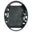Renova - surface mounted box - double socket outlet - 25 mm - black thumbnail 2