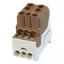 SDB 100 Distribution block Al/Cu 80010 SIMBLOCK brown thumbnail 1