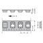 SMD PCB terminal block 0.5 mm² Pin spacing 3 mm white thumbnail 5