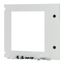 Front door for IZMX40, withdrawable, HxW=550x800mm, IP55, grey thumbnail 3