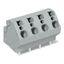 PCB terminal block 4 mm² Pin spacing 7.5 mm gray thumbnail 1