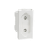 European Socket 2P 10A screw 1module thumbnail 3