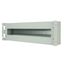 19" DIN-rail panel with back-cover, 3U, RAL7035 thumbnail 6