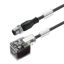 Valve cable (assembled), Straight plug - valve plug, DIN design B (10  thumbnail 2