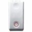 PUSH-BUTTON 1P 250V ac - NC 10A - NEUTRAL - SYMBOL CIRCLE - 1 MODULE - SYSTEM WHITE thumbnail 2