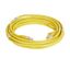 Patch cord RJ45 category 6A U/UTP unscreened PVC yellow 5 meters thumbnail 2