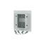 Front plate, NZM4, 3p, fixed, W=600mm, IP55, grey thumbnail 5