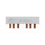 BUSBAR, low voltage, 100 A, AC 600 V, DC 600 V, 23 x 37 x 159 mm, 9P, UL thumbnail 22