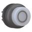 Illuminated pushbutton actuator, RMQ-Titan, Extended, momentary, White, inscribed 0, Bezel: black thumbnail 8