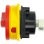 Main switch, P1, 32 A, rear mounting, 3 pole, Emergency switching off function, With red rotary handle and yellow locking ring, Lockable in the 0 (Off thumbnail 14