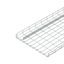 GRM-T 55 500 G Mesh cable tray GRM with 1 barrier strip 55x500x3000 thumbnail 1