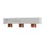 BUSBAR, low voltage, 100 A, AC 600 V, DC 600 V, 23 x 37 x 159 mm, 9P, UL thumbnail 6