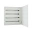 Complete surface-mounted flat distribution board, white, 33 SU per row, 4 rows, type C thumbnail 7